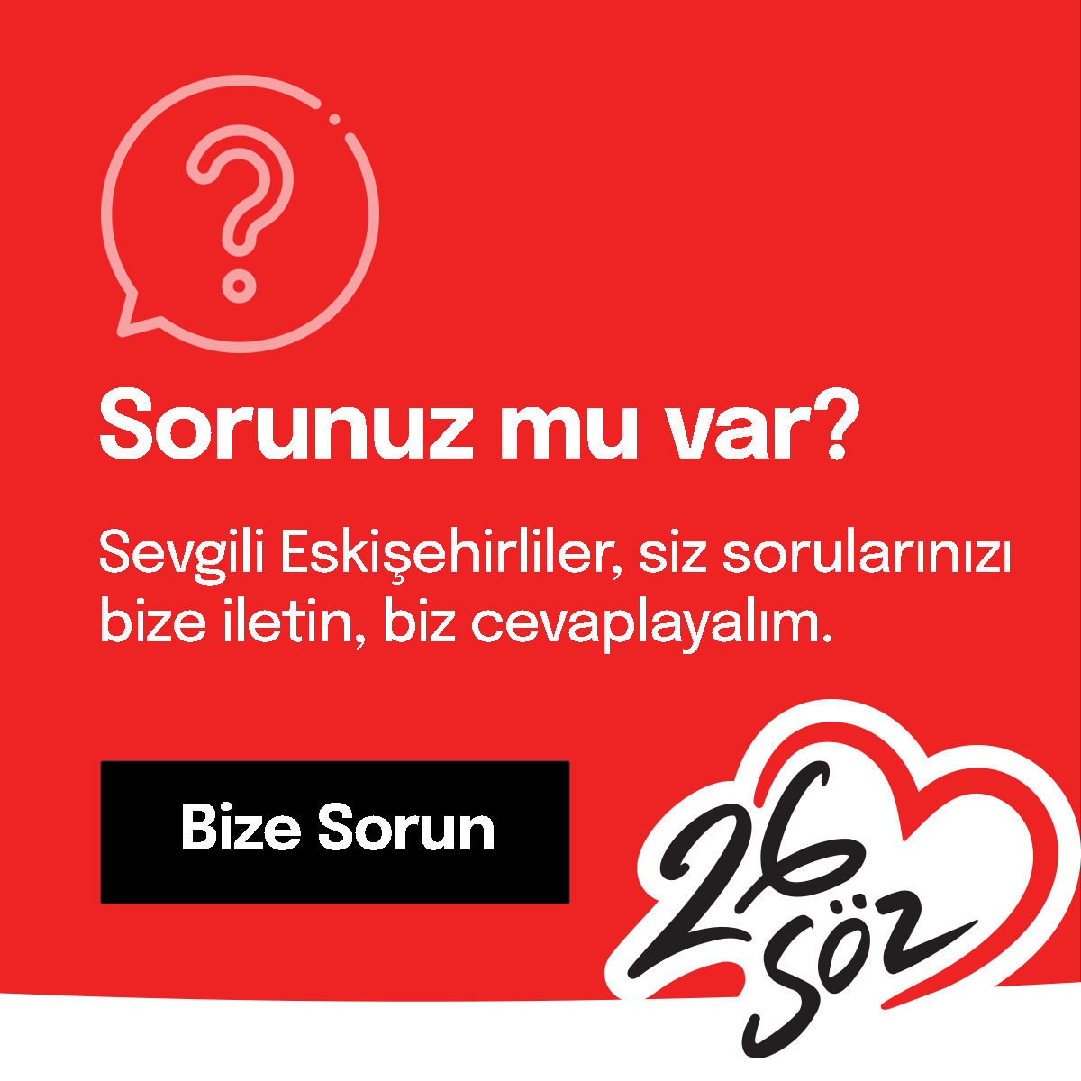 Yeni Eskişehir’i Beraber Yaratacağız!