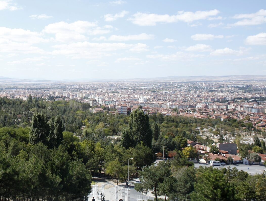 The city of Eskisehir in Turkey